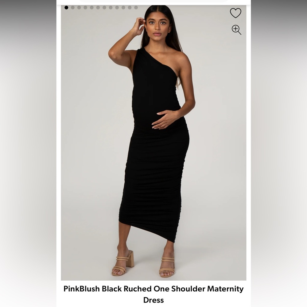 Elegant Black One-Shoulder Dress